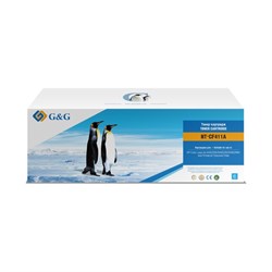 Картридж G&G NT-CF411A, для HP LJ M452DW/DN/NW M477FDW/M477FDN/M477FNW, 2300 страниц, цвет голубой - фото 51376084