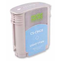 Картридж Cactus CS-C9428 №85 светло-голубой, для HP DJ 30/130, 72 мл, цвет голубой - фото 51376301
