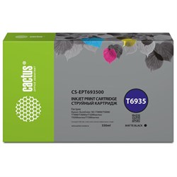 Картридж Cactus CS-EPT693500 T6935 матовый, для Epson SC-T3000/T3070/T3200, 350 мл, цвет чёрный - фото 51376399