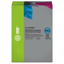Картридж струйный Cactus CS-L0S58AE 953, для HP OJ 7720 Pro/7730/7740/8210, 58 мл, цвет чёрный - фото 51376456