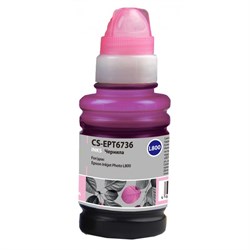 Чернила Cactus CS-EPT6736 T6736, для Epson L800/L810/L850/L1800, 100мл, светло-пурпурные - фото 51376933