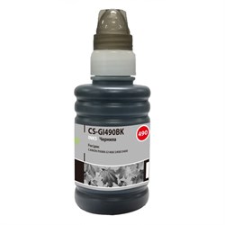 Чернила Cactus CS-GI490BK, для Canon Pixma G1400/G2400/G3400, 100мл, чёрные - фото 51376945