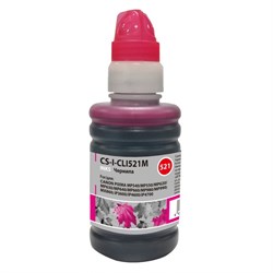 Чернила Cactus CS-I-CLI521M, для Canon Pixma MP540/MP550/MP620/MP630/MP640, 100мл, пурпурные   93947 - фото 51377012