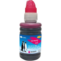 Чернила G&G GG-T6643M, для Epson L100/L110/L120/L130/L132/L210/L222, 100мл, пурпурные - фото 51377115