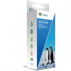 Чернила G&G GG-T6731BK, для Epson L800/L805/L810/L850, 100мл, чёрные - фото 51377118