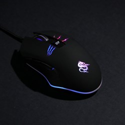 Мышь Smartbuy RUSH Ogos, игровая, проводная, 3200 dpi, USB, подсветка, чёрная - фото 51377379