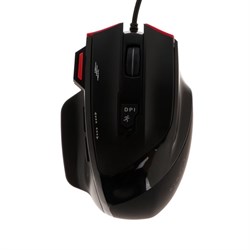 Мышь Smartbuy RUSH Stratos, игровая, проводная, 3200 dpi, USB, подсветка, чёрная - фото 51377385