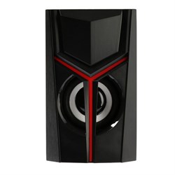 Компьютерные колонки 2.0 Qumo TRON AS007, 10 Вт, USB, чёрные - фото 51377493