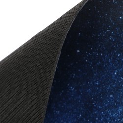 Коврик для мыши Cactus Milky Way, 300×250×2 мм, чёрный - фото 51377772