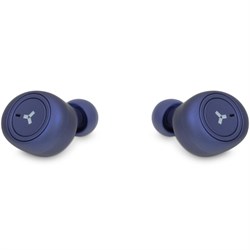 Наушники Accesstyle Melon TWS, беспроводные, вакуумные, 40/300 мАч, дисплей, синие - фото 51377958