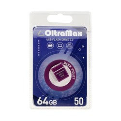 Флешка OltraMax 50, 32 Гб, USB2.0, чт до 15 Мб/с, зап до 8 Мб/с, красная - фото 51378191