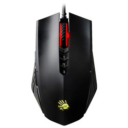 Мышь A4Tech Bloody A70, USB, оптическая, проводная, 6200 dpi, чёрная - фото 51378805