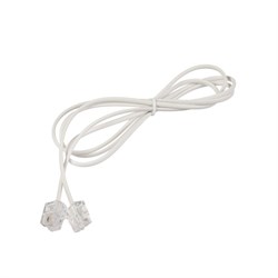 Проводной телефон Ritmix RT-002, пауза, повтор, импульсный набор, белый - фото 51378911