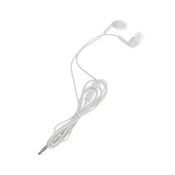 Наушники Smartbuy Model X, вакуумные, микрофон, 105 дБ, 16 Ом, 3.5мм, 1.05 м, белые - фото 51379002