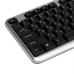 Клавиатура ExeGate Professional LY-401, проводная, мембранная, 104 клавиши, USB, чёрная - фото 51379093