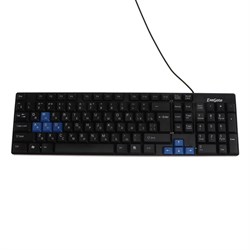 Клавиатура ExeGate Professional LY-402N, проводная, мембранная, 102 клавиши, USB, чёрная - фото 51379100