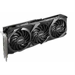 Видеокарта MSI RTX 3060 Ti VENTUS 3X 8G OC LHR, GeForce RTX 3060Ti, 8Gb, GDDR6, HDMI, DP - фото 51379163