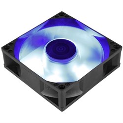 Вентилятор Aerocool Motion 8 Blue-3P, 80x80 мм, 3-pin 25dB, 90 гр, LED, Ret - фото 51379382