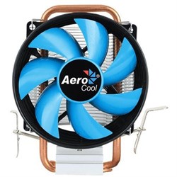 Кулер Aerocool Verkho 1-3P, Soc-AM4/1151/1200, 3-pin, 28dB, Al+Cu, 100W, 280 гр, Ret - фото 51379404