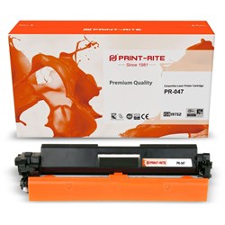 Картридж лазерный Print-Rite TFHAW3BPU1J PR-047 для Canon LBP112/LBP113W (1600k), чёрный - фото 51379774