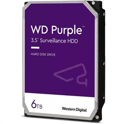 Жёсткий диск WD WD63PURZ Video Streaming Purple, 6 Тб, SATA-III, 3.5" - фото 51379793
