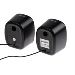 Компьютерные колонки 2.0 SmartBuy RHAPSODY, 6 Вт, USB, подсветка, чёрные - фото 51379851