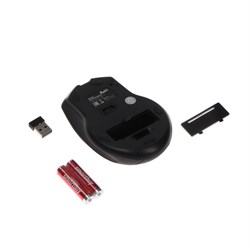 Мышь Smartbuy RUSH Ironclad, беспроводная, оптическая, 1600 dpi, 2xAAA (не в компл), черная - фото 51379873