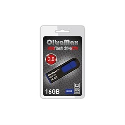 Флешка OltraMax 270, 16 Гб, USB3.0, чт до 70 Мб/с, зап до 20 Мб/с, синяя - фото 51379982