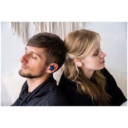 Наушники Accesstyle Melon TWS, беспроводные, вакуумные, 40/300 мАч, дисплей, розовые - фото 51380437