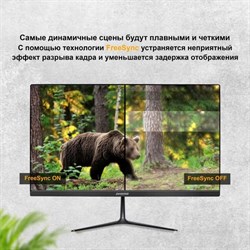 Монитор Digma DM-MONB2202, 21.5", VA, 1920×1080, 75Гц, 5 мс, D-Sub, HDMI, чёрный - фото 51380489