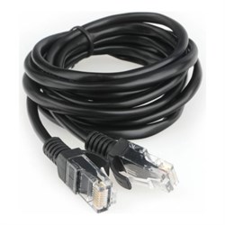 Патч-корд Гарнизон PC-UTP-5e-2-BK, UTP 5е кат., RJ-45(m)-RJ-45(m), 2 м, черный - фото 51380648