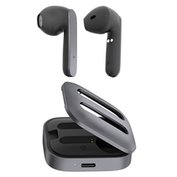 Наушники PERO TWS04, вкладыши, микрофон, кнопка управление, 33/300 мАч, черные - фото 51380715