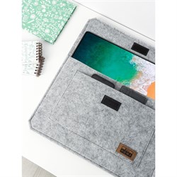 Чехол FETRI, диагональ 13", 35×25 см, цвет серый - фото 51380723