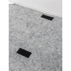 Чехол FETRI, диагональ 15,6", 40×29,5 см, цвет серый - фото 51380738