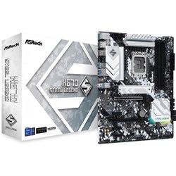 Материнская плата Asrock H670 STEEL LEGEND, LGA1700, H670, 4хDDR4, HDMI, DP, VGA, ATX - фото 51381156