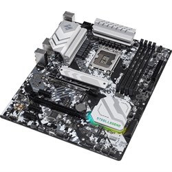 Материнская плата Asrock H670 STEEL LEGEND, LGA1700, H670, 4хDDR4, HDMI, DP, VGA, ATX - фото 51381157