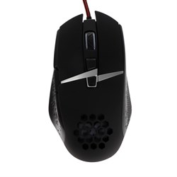 Мышь ExeGate Gaming Standard Laser GML-14, проводная, лазерная, 4000 dpi, USB, чёрная - фото 51381396