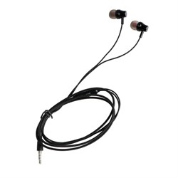 Наушники SmartBuy M100, вакуумные, микрофон, 103 дБ, 16 Ом, 3.5 мм, 1.1 м, черные - фото 51381413