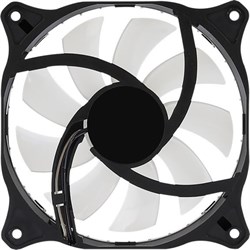 Вентилятор Aerocool Cosmo 12, 120x120 мм, 4-pin Molex, 24dB, 160 гр, LED, Ret - фото 51381715