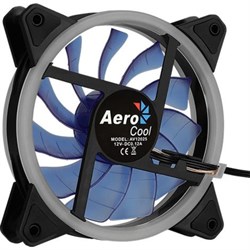 Вентилятор Aerocool Rev Blue, 120x120 мм, 3-pin, 15dB, 153 гр, LED, Ret - фото 51381745