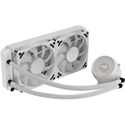Система водяного охлаждения Aerocool Mirage L240 W, Soc-AM4/1151/1200/2066/1700, 4-pin, 27dB   94931 - фото 51381749