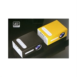 Проектор Unic T300, 800 лм,1920x1080, 800:1, ресурс лампы: 30000 часов, USB, HDMI, желтый - фото 51382786