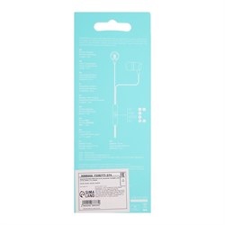 Наушники Borofone BM66 New sound, вакуумные, микрофон, Jack 3.5 мм, кабель 1.2 м, чёрные - фото 51382842