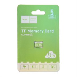 Карта памяти Hoco microSD, 8 Гб, SDHC, UHS-1, класс 10 - фото 51382909