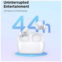 Наушники 1MORE Omthing AirFree Buds EO009, вакуумные, BT 5.3, до 44 часов, белые - фото 51383249