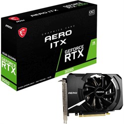 Видеокарта MSI AERO ITX, RTX 3050 8 Гб, GDDR6, HDMI, DP, DVI - фото 51383363