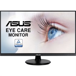Монитор Asus VA27DQ, 27", IPS, 1920x1080, 75Гц, 5 мс, HDMI, VGA, DP, чёрный - фото 51383677