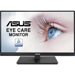Монитор Asus VA229QSB, 21.5 дюйма, IPS, Full HD, 1920×1080, 75 Гц, 4 мс, HDMI, VGA, DisplayPort, чёрный - фото 51383903
