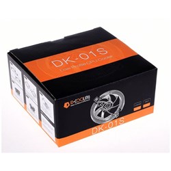 Кулер ID-COOLING DK-01S, Soc-AM4/1150/1151/1155/1156/1200, 3-pin, 23.8 dB, 65 Вт - фото 51383957