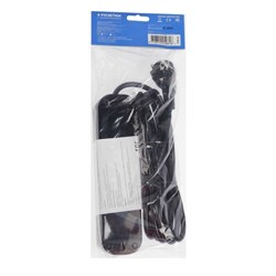Сетевой фильтр 5bites SP4B-330 4S, 4 розетки, 3 м, 16 А, 3х1.5 мм2, с выкл., черный - фото 51384405